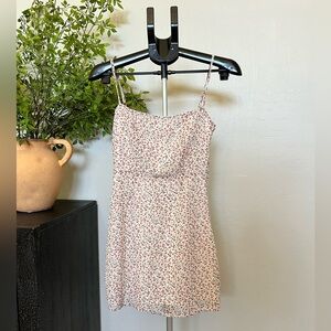 Nasty Gal floral shift dress
